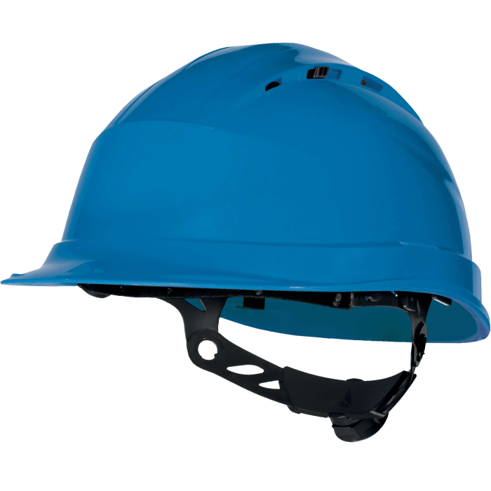 CAPACETE AZUL QUARTZ UP IV VENTILADO - APERTO ROTOR DELTAPLU