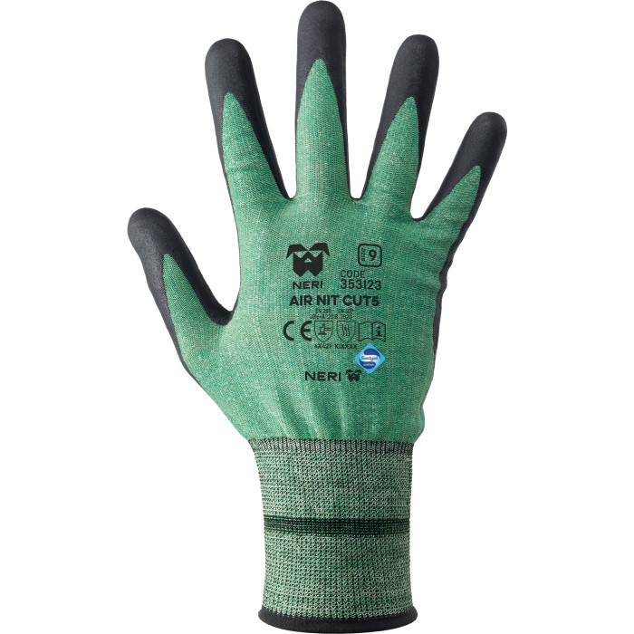 LUVA AIR NIT CUT5 RECOBERTA NITRILO ORRA CONFORT 4X42F E X1X