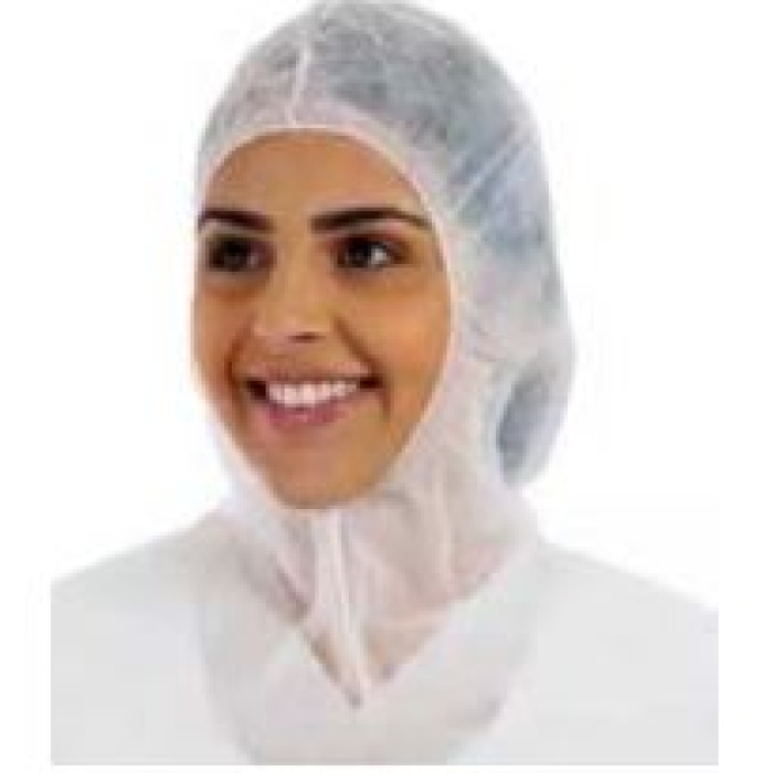 BALACLAVA DESCARTÁVEL EM PP BRANCO 2000PÇS (40X50PÇS)