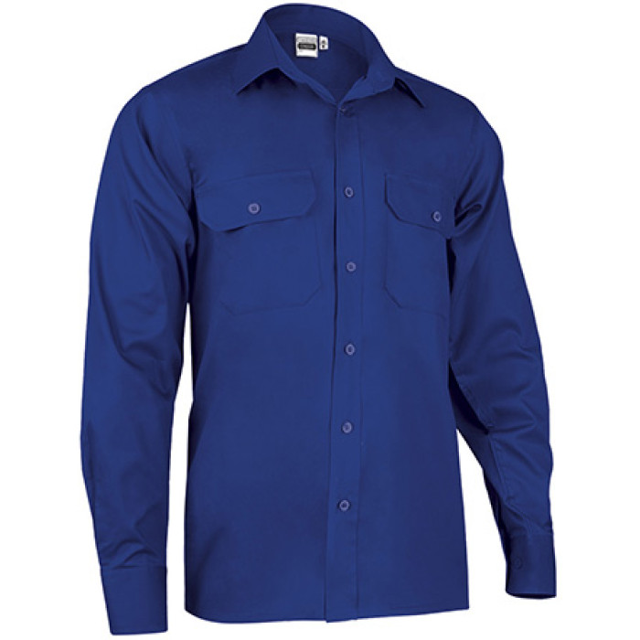 CAMISA CONDOR M. COMPRIDA C/ 2 BOLSOS | 100% ALG / 170GR