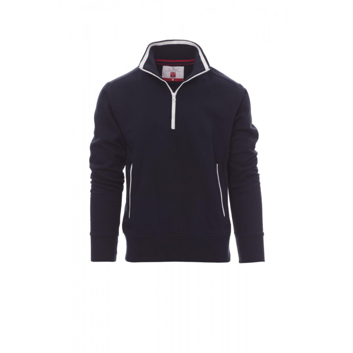 SWEAT SHIRT C/ MEIO FECHO E CURSOR DE METAL | PAYPER